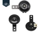 Black Universal 105db Other Motorcycle Parts 48v Loud Horn Scatter Bracket