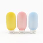 Cartoon Print Empty Plastic Cosmetic Tube Frosted Pink 25ml