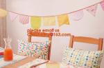 triangle decorative hanging banner, DIY home decoration banner /event party