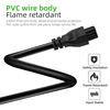 Custom 3 Pin UK Power Cord Cable Laptop Electric Plug 3x0.75mm2