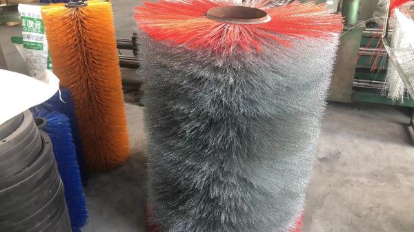Buy cheap Total Outer Diameter 900mm Length 1200mm Central Sweeping Brush Combo Wire from wholesalers
