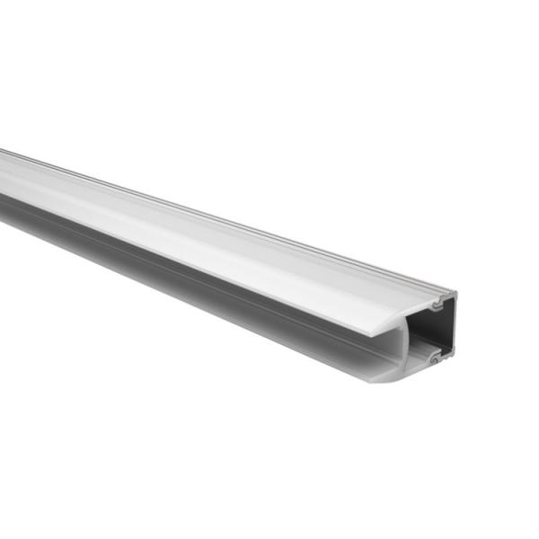 Buy cheap A2103 Rated Voltage 12V LED Glass Clip Light 1000*25*14mm Indoor 7.5W/m SMD2835 60PCS/M 3000/4000/6000K from wholesalers