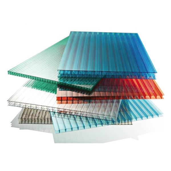 Buy cheap Colored Hollow Cellular Polycarbonate Panels For Greenhouse Roofing from wholesalers