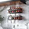 Buy cheap 2-Pack Adhesive No Drilling Rustproof Stainless Steel Shower Caddy Shower Shelf from wholesalers
