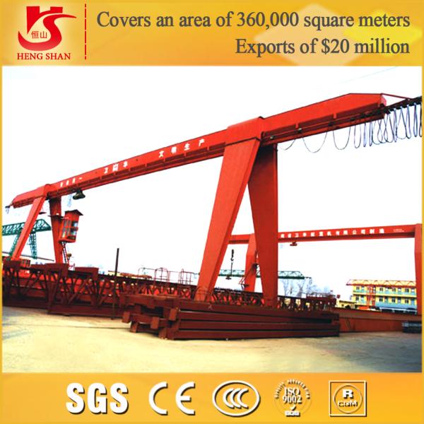 Buy cheap mh model overhang semi single girder gantry crane from wholesalers