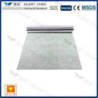 Buy cheap 2mm Acoustic Rubber Underlayment Silver Film Coaing 2.5kg/M2 product