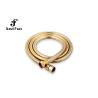 Buy cheap Golden Plated Bathroom Shower Hose AISI 304 Material Long Service Life from wholesalers