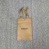 Buy cheap 200pcs To 500pcs Gold Stamping Clothing Paper Bags Ribbon Handles Kraft Shopping Bags from wholesalers