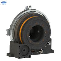 Buy cheap 4 Jaw Pneumatic Rotary Chuck High Production Efficiency product