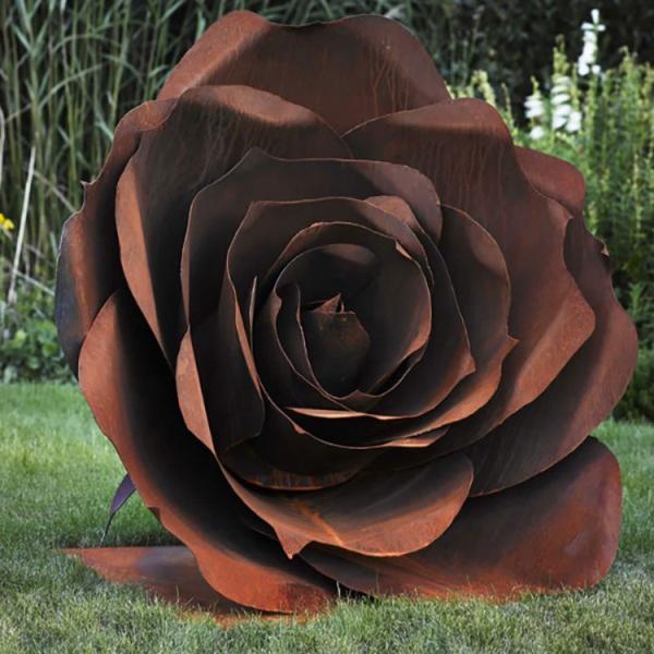Buy cheap 3mm Thickness Unique Corten Steel Sculpture Metal Yard Art Sculpture from wholesalers