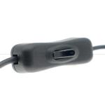 12V 24V Male to Female 5.5x2.1mm DC Jack on off 304 Switch Cable for LED Strip