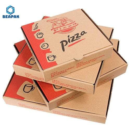 Buy cheap Flat Carton Pizza Folding Custom Food Packaging Boxes from wholesalers