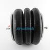 Buy cheap Triple Convoluted Rubber Air Spring Shocks 231mm Plate Diameter For Industrial Equipment from wholesalers