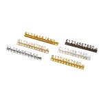 3D Metal Pearl nickel color Pricing Cube for Jewelry Watches and Garment