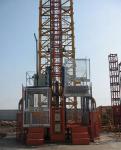 Building Construction Site Elevator Hot Dipped Zinc For Power Plants