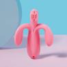 Buy cheap Durable Baby Silicone Toothbrush Banana Cartoon Toothbrush Food Grade Silicone Boiling Silicone Toy from wholesalers