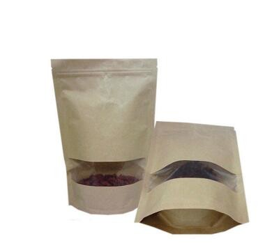 FDA grade printing stand up packaging Bag for tea bag coffee packing k stand up kraft paper bag