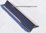 Mirror Effect Rose Gold Stainless Steel Wall Corner Guards For Commercial