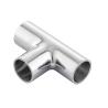 Buy cheap Custom Tee Tube Connector Stainless Steel 304 316 Tube Fittings Clamp Welding Equal from wholesalers