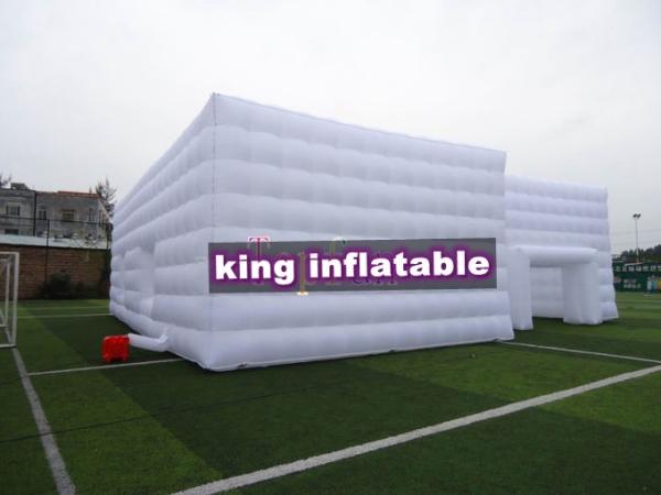 Buy cheap White Trade Show Inflatable Event Tent House / Party Tent For Wedding Or Exhibition from wholesalers