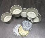 Round Packaging Cans D53mm Tin Can For Chili Patse Packaging Customized