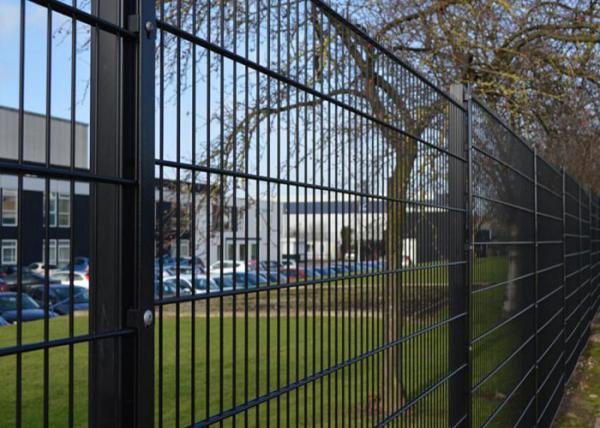 Buy cheap Double Rod Welded Wire Fence Panels Height 1600mm Metal Wire Mesh Fence from wholesalers