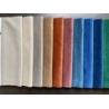 Buy cheap Curtain Felpa Fabric , 100% Polyester Blue Velvet Upholstery Fabric from wholesalers