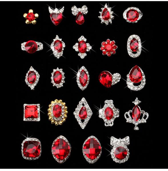 Buy cheap Hot NEW Wholesale Alloy Jewelry 3D Nail Art Jewelry Nail rhinestones Sticker Supplier Number ML3030-3053 from wholesalers