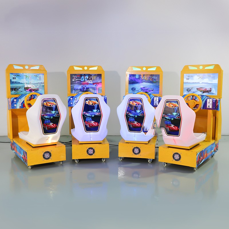 Plug Type All kinds 3D Car Racing Outrun Game Machines for Kids Arcade Car Race Game