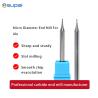 Buy cheap 2 Teeth Micro Grain Milling Cutter 50mm Overall Length from wholesalers