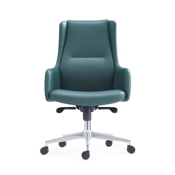 Buy cheap 30.7KG Leather Office Swivel Chair PU Office Executive Visitor Chair from wholesalers