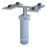 Factory Price Car Washing Lift 3.5ton Single Post In Ground Hydraulic Car Lift