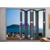 Buy cheap Smooth Pushing Aluminum Folding Doors With Weatherproofing And Acoustic Performance from wholesalers