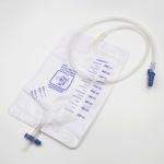 Screw Valve Nephrostomy Drainage Bag , 2000ml Sampling Port Nephrostomy Tube Bag