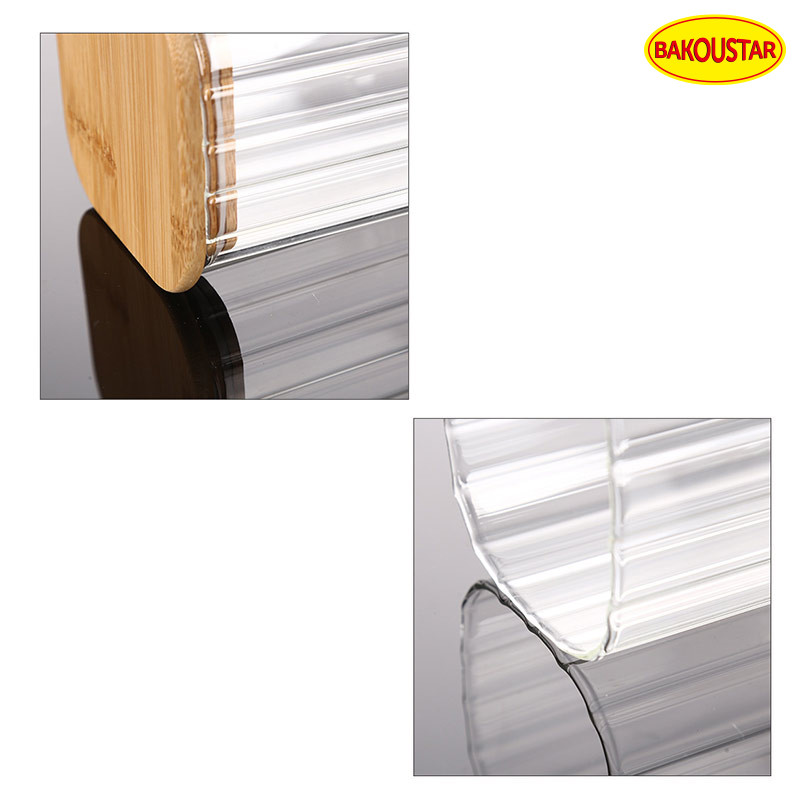 Double Layer High Borosilicate Glass Storage Tank