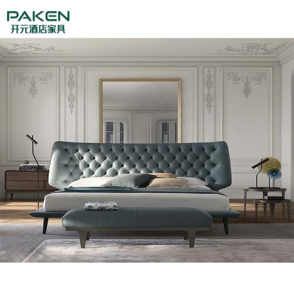Buy cheap Customize Modern Villa Furniture Bedroom Furniture&Fashionable Style Bed from wholesalers