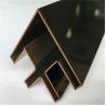 Buy cheap Mirror Finish Black Stainless Steel Tile Trim 201 304 316 for wall ceiling furniture decoration from wholesalers