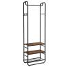 Buy cheap Rustic Industrial Coat Stand, Multi-functional Hallway Unit, Coat Rack, Coat Stand, HSR81BX from wholesalers