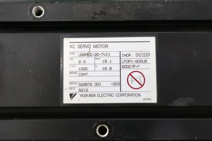 USAMED-20-TV11| YASKAWA Servo DrivOriginal New 3 Working Days Delivery 3