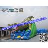 Buy cheap Commercial Crocodile Inflatable Slide , Inflatable Water Slide For Rental from wholesalers
