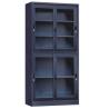Buy cheap Glass Sliding Door Steel Stationery Cupboard Knock Down Structure 2-Tier Configuration from wholesalers