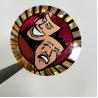 Buy cheap Hot Stamping Sticker Gold Foil Labels Holographic Security Metallic Labels from wholesalers