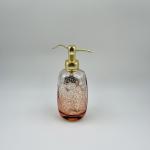Bathroom Accessories Set Ombre Mercury Orange Gold Pump Soap Dispenser Tumbler