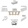 Buy cheap Seed Starting 660nm 150W 24''x24'' Led Grow Light Tube from wholesalers