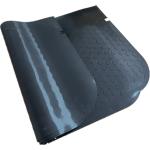 Easy Cleaning Water Proof Non Slip Black Hexagon Rubber Door Mat