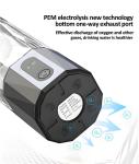 6000 Ppb Molecular Hydrogen Water Bottle Hydrogen Drink Bottle 7w