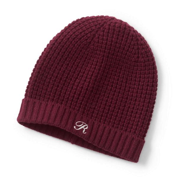 Buy cheap WOMEN'S 100% CASHMERE KNITTED WAFFLE STITCH BEANIE HAT from wholesalers
