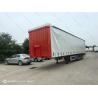 Buy cheap Steel Waterproof Curtain Side Tarpaulin Semi Trailer Not Self Dumping from wholesalers