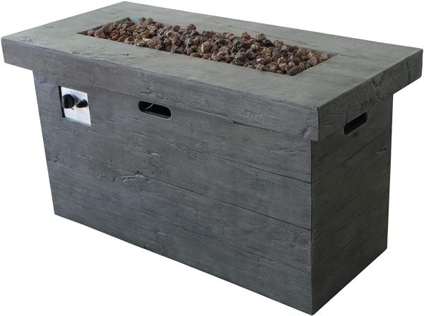 Buy cheap 40,000 BTU Grey Gas Square Gardern Fire Pit Outdoor Brazier from wholesalers
