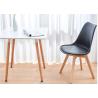 Buy cheap Stain Resistant PU Dining Chair With Solid Beech Wood Frame from wholesalers
